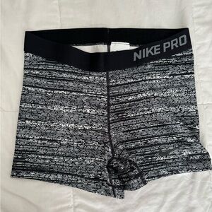 Nike Pro Women's Compression DRI-FIT Shorts Grey